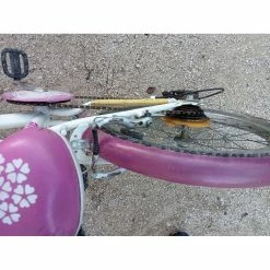 Vélo Urbain Autre Marque -PNEUS BIKELIFE Boutique velo fille 20 pouces decatlhon 100 percent girl rose et blanc 3