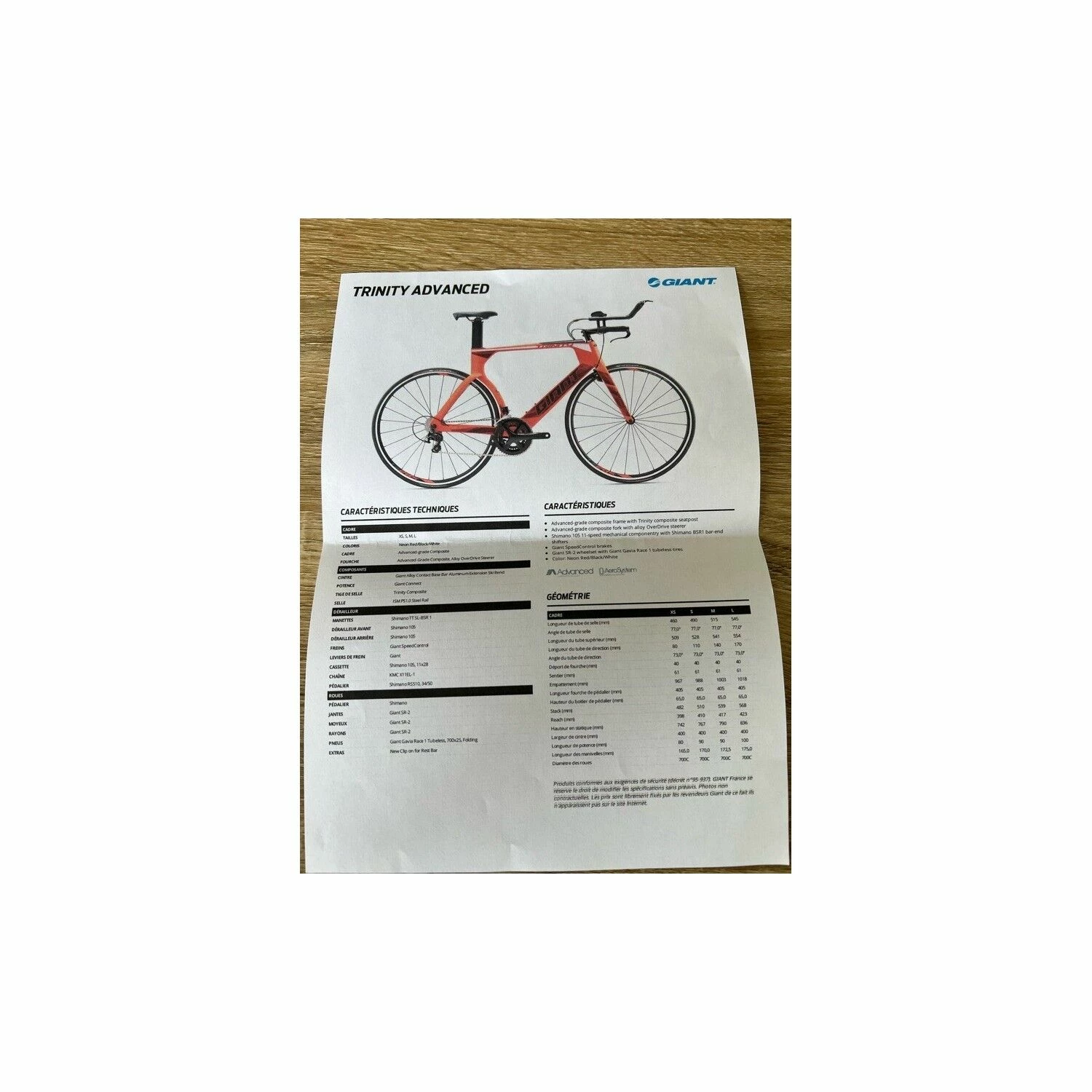 Vélo De Course Giant - 51 5 Vélo De Course Giant - 51 – Image 5